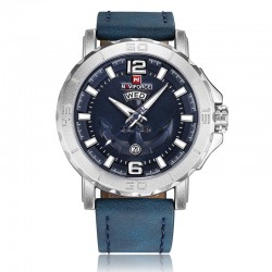 Naviforce - leather Quartz watch - luminousWatches