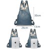 Multifunctional shoulder bag - backpack - anti-theft zippersBackpacks
