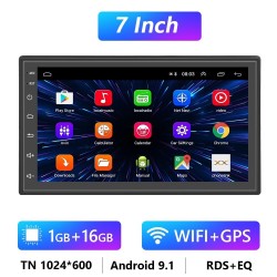 Android 9 / 10 car radio - 1GB-16GB - Bluetooth - camera - CarPlay - MirrorLinkDin 2