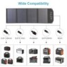 120W Solar panel - foldable fast charger - for phone / camera / laptopChargers