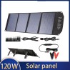 120W Solar panel - foldable fast charger - for phone / camera / laptopChargers