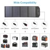 120W Solar panel - foldable fast charger - for phone / camera / laptopChargers