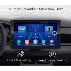 Android 9 car radio - 2GB-32GB - Bluetooth - camera - Wifi - GPS - MirrorLinkDin 2