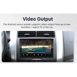Android 9 car radio - 2GB-32GB - Bluetooth - camera - Wifi - GPS - MirrorLinkDin 2