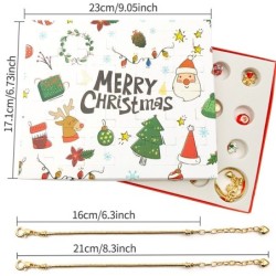 Christmas advent calendar - with jewelry - bracelet making kit - earringsChristmas