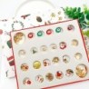 Christmas advent calendar - with jewelry - bracelet making kit - earringsChristmas
