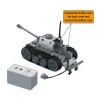 Military electric tank - building blocks - touch power switch - educational toy - 378 piecesConstruction