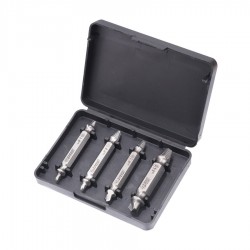 Screw remover drill set - 4 piecesBits & drills