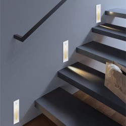 Recessed LED wall lamp - with motion sensor - indoor IP20 - 3WWall lights