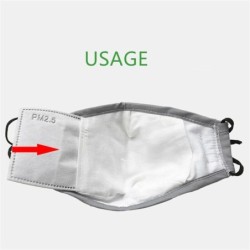 Face mask filters - activated carbon - PM25 - 5 layer - anti-dust - anti bacterialMouth masks