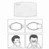 Face mask filters - activated carbon - PM25 - 5 layer - anti-dust - anti bacterialMouth masks