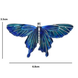 Enamel butterfly broochBrooches