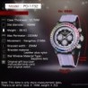 PAGANI DESIGN - mechanical / automatic watch - rainbow bezel - waterproof - leather / nylon strapWatches