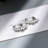 Silver / gold plating round drop earringsEarrings