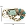 Crystal shrimp - broochBrooches