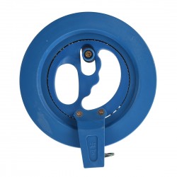 16cm kite reel - blue plastic grip - winderKites