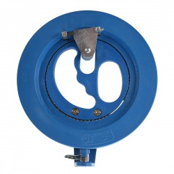 16cm kite reel - blue plastic grip - winderKites