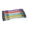 LED dog collar - safety night walk - colorful leopard printCollars & Leads