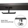 Headphone dual hanger - aluminum hook - under desk / wall mountedEar- & Headphones