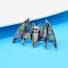 Colorful crystal bat - broochBrooches