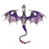 Crystal enamel dragon broochBrooches