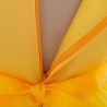 Flower lace dress - with bow - crystals - sequinsClothes