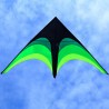 Super large kite - black - green - with line - 160 cmKites