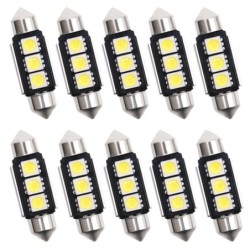 C10W C5W Festoon 36mm 39mm 41mm - 12V - CANBUS - LED bulb - white - 10 piecesBulbs