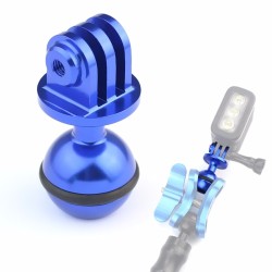 1 inch ball head - tripod mount - with 3/8 screw hole - for Gopro Hero Yi SJCamMounts