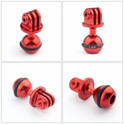 1 inch ball head - tripod mount - with 3/8 screw hole - for Gopro Hero Yi SJCamMounts