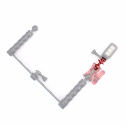 1 inch ball head - tripod mount - with 3/8 screw hole - for Gopro Hero Yi SJCamMounts