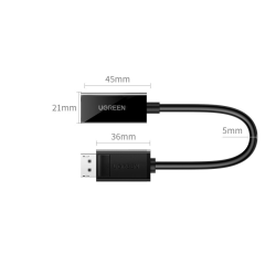 UGREEN - DP to HDMI adapter - 4K cable - 1080PCables