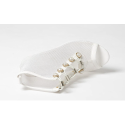Sexy mesh ankle sandals - high thin heelSandals