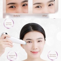 Electric face massager - skin rejuvenation - lifting - wrinkle removal - mesotherapy - electroporation - LEDSkin