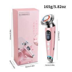 Electric face massager - skin rejuvenation - lifting - wrinkle removal - mesotherapy - electroporation - LEDSkin