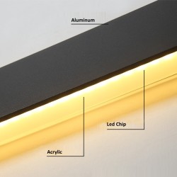 Modern aluminum LED wall lampWall lights