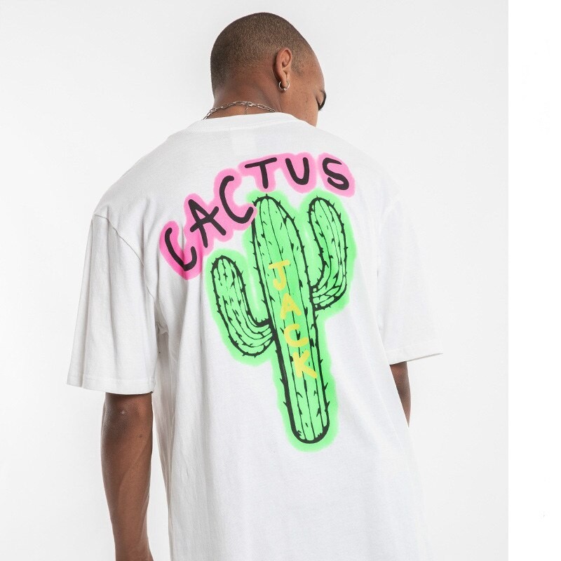 Stylish short sleeve t-shirt - Cactus Jack printT-shirts