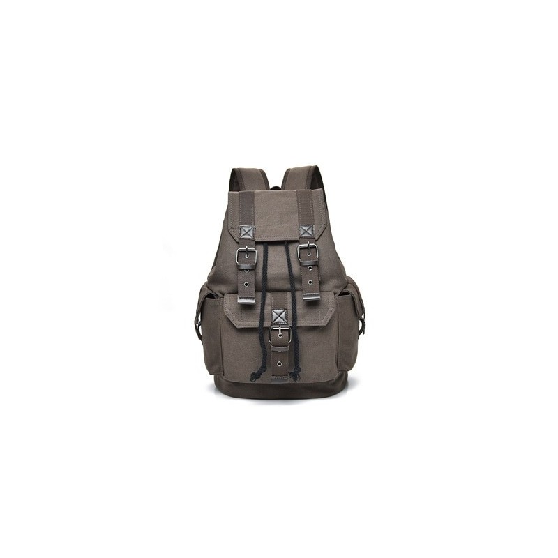 Large capacity canvas backpack - unisexBackpacks