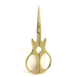 Stainless steel nail scissors - guitar shapeClippers & Trimmers