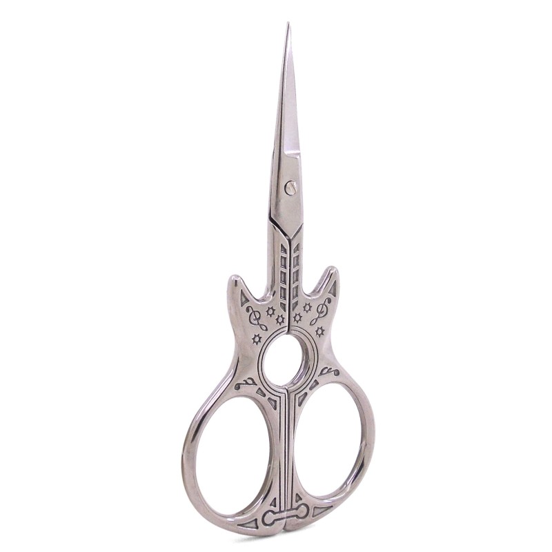 Stainless steel nail scissors - guitar shapeClippers & Trimmers