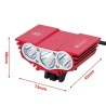 3XT6 - 5V USB - LED bicycle light - front lamp - waterproofLights