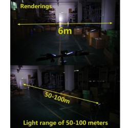 3XT6 - 5V USB - LED bicycle light - front lamp - waterproofLights