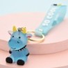 Resin cow / bull - keychainKeyrings
