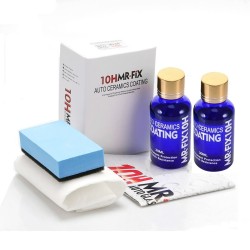 30ml - 10H - car / motorcycle paint care - polish liquid - glass ceramic coat - 2 piecesCar wash