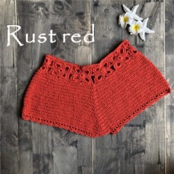 Sexy crochet mini shortsLingerie