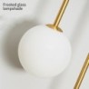 Modern wall lamp - double glass ball - gold iron - LED G9 - AC90-260VWall lights