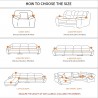 Protective sofa cover - waterproof - elastic - stretchableFurniture