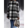 Trendy plaid jacket - short coatJackets