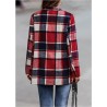 Trendy plaid jacket - short coatJackets