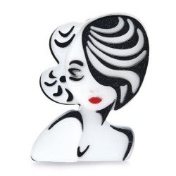 Acrylic Monroe broochBrooches
